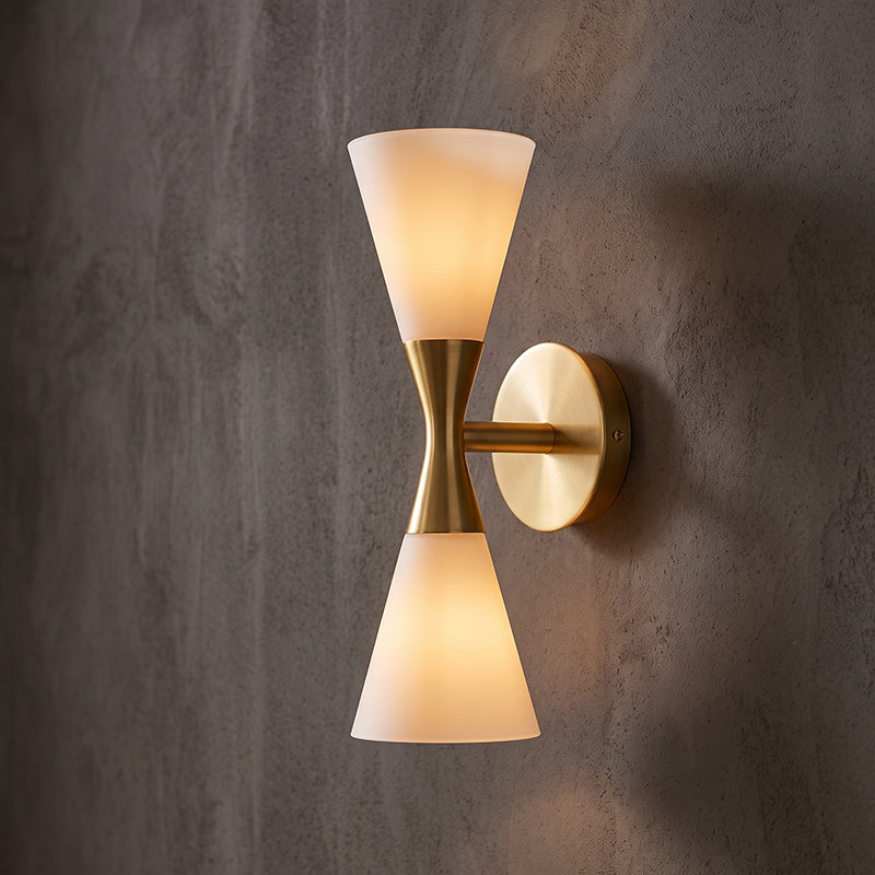Matteo Double-Cone Wall Sconce