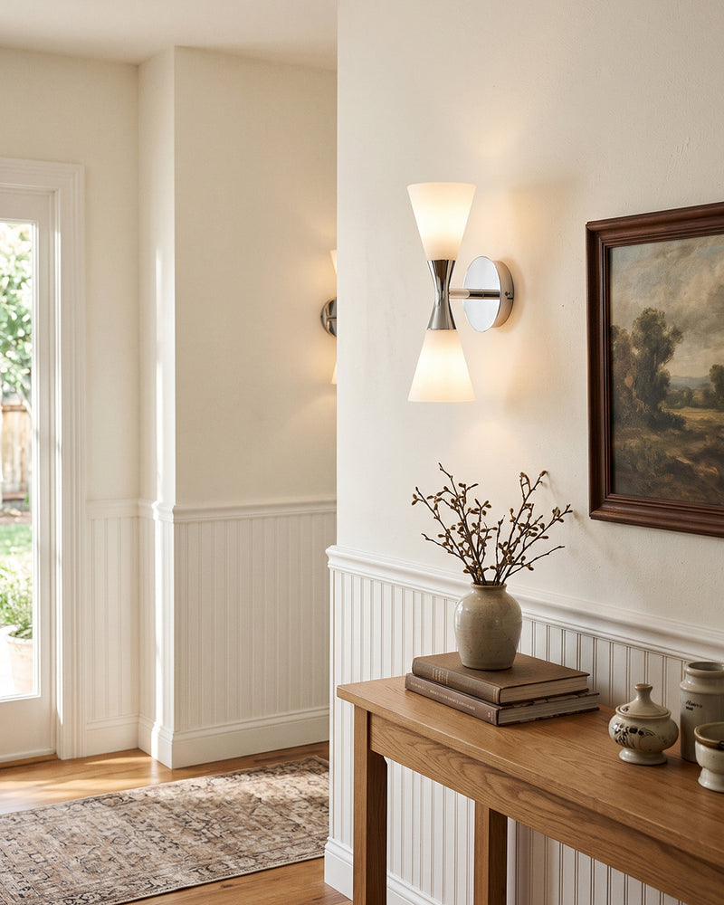 Matteo Double-Cone Wall Sconce