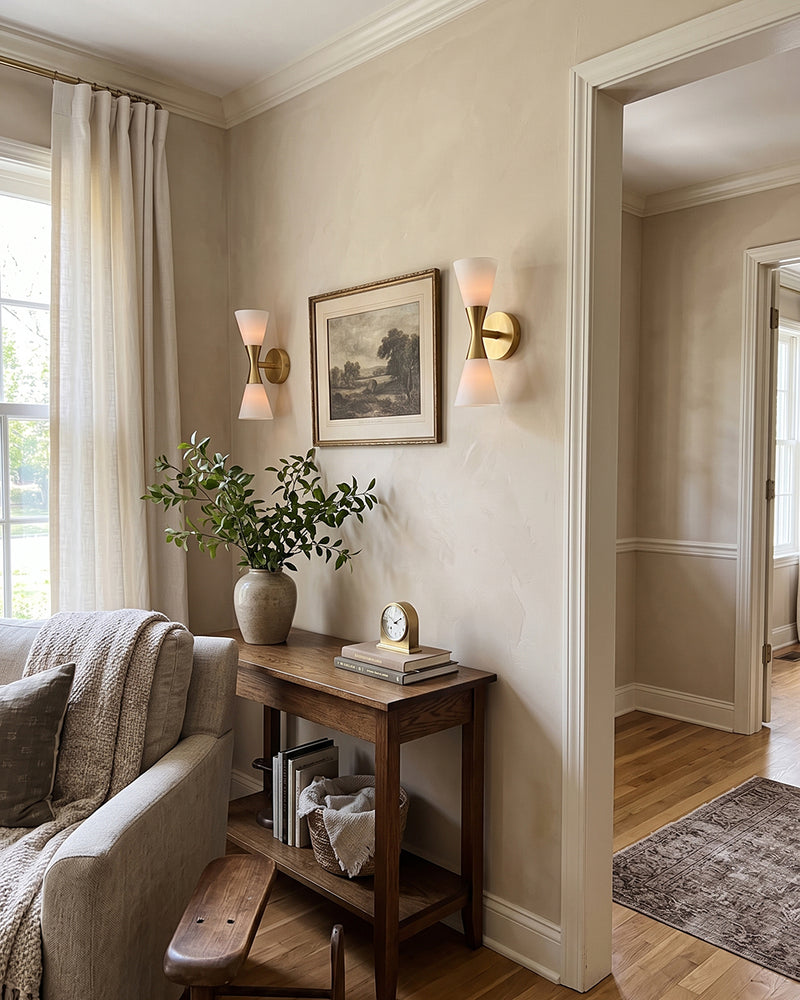 Matteo Double-Cone Wall Sconce