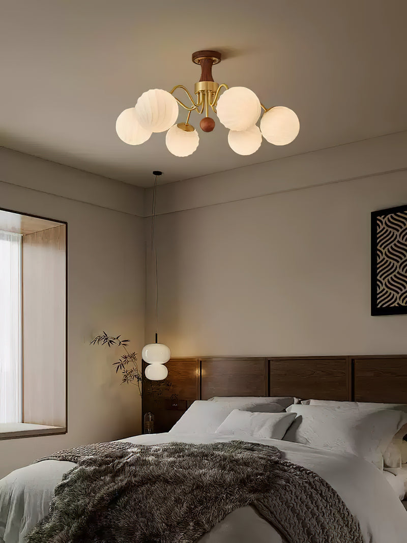 Maviren Spiral Globe Chandelier