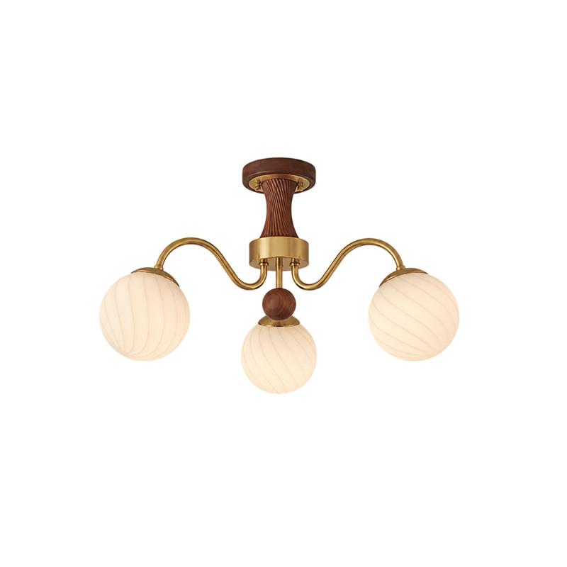 Maviren Spiral Globe Chandelier