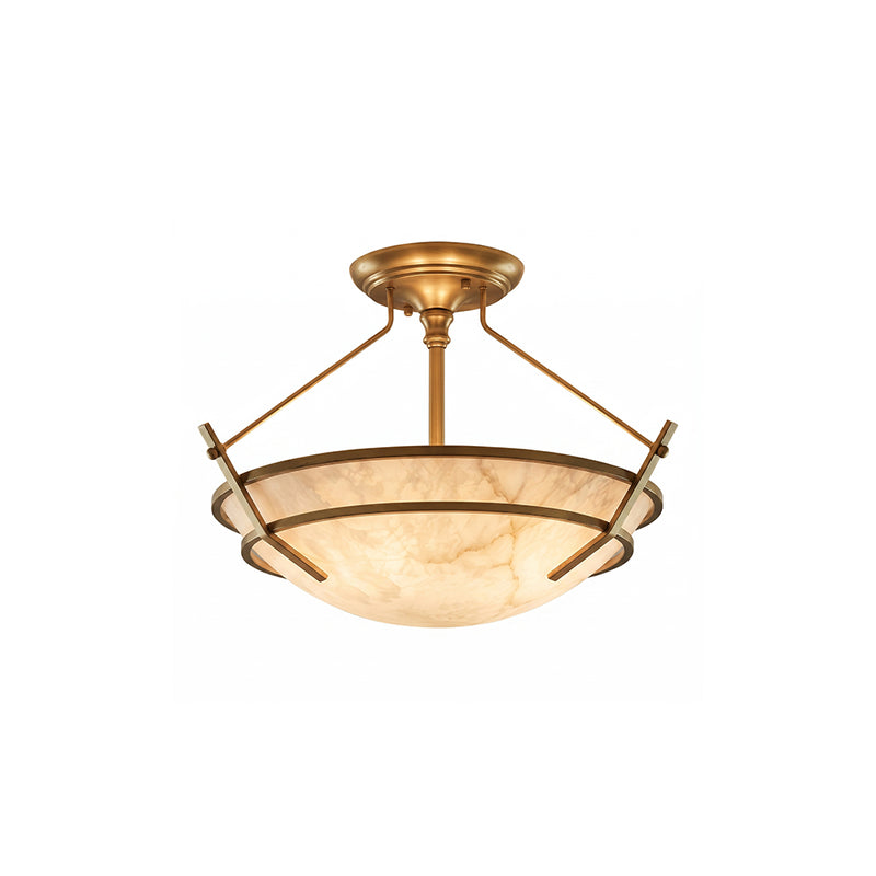 Maxim Stratus Alabaster Flush Mount