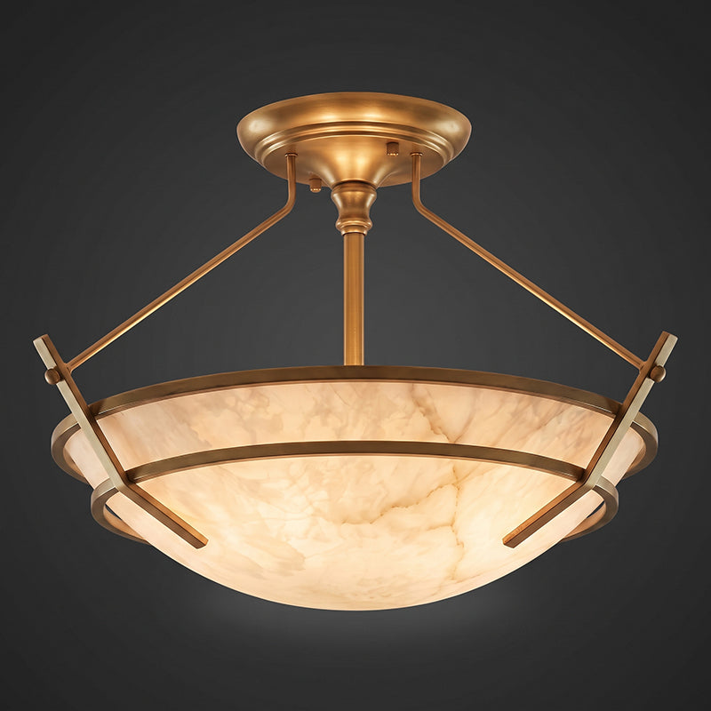 Maxim Stratus Alabaster Flush Mount