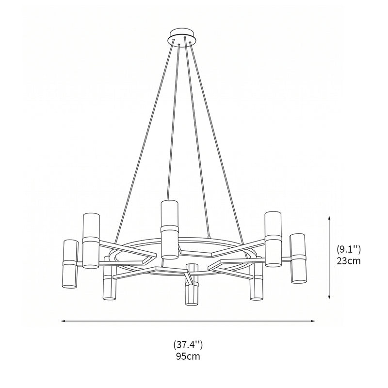 Metro Chandelier