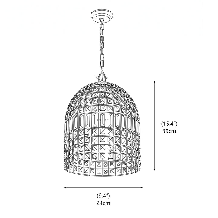 Millicent Caged Pendant Lamp