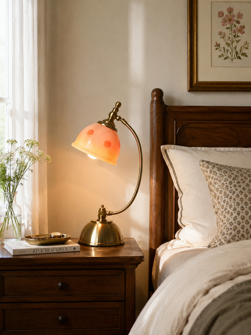 Mishya Floral Table Lamp