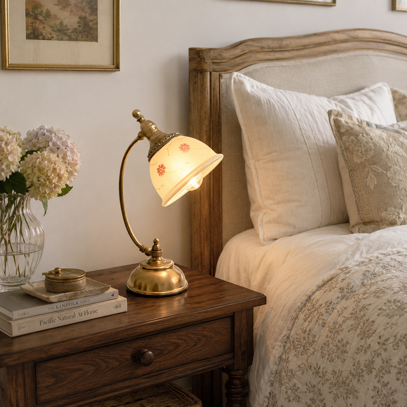 Mishya Floral Table Lamp