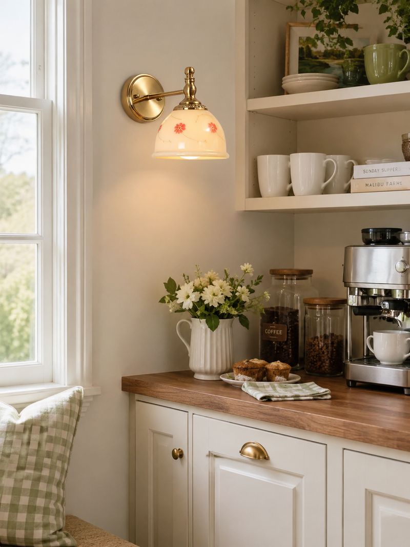 Mishya Floral Wall Lamp