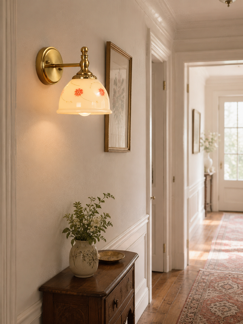 Mishya Floral Wall Lamp