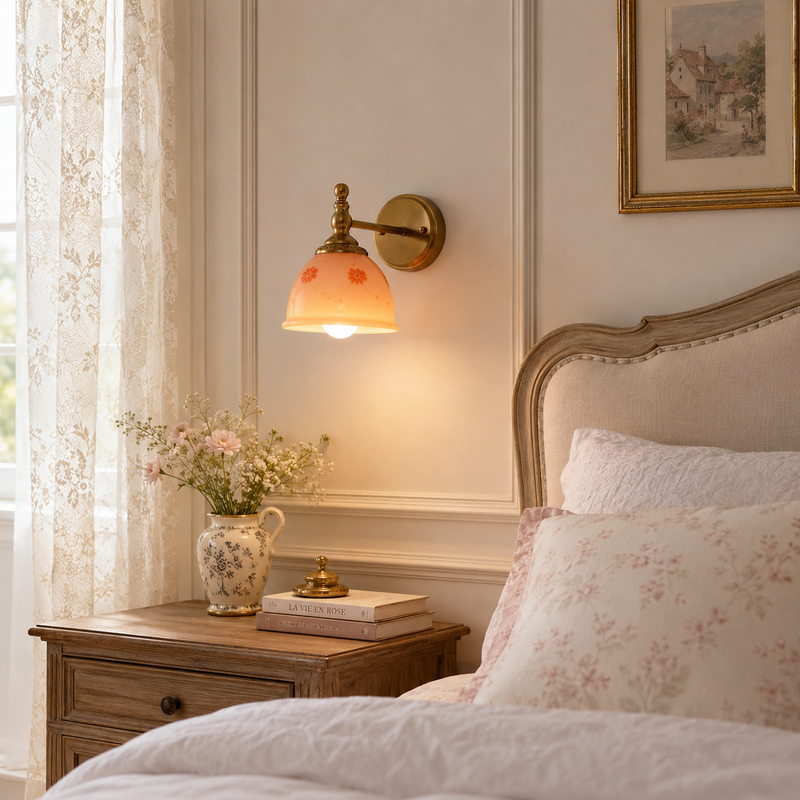Mishya Floral Wall Lamp