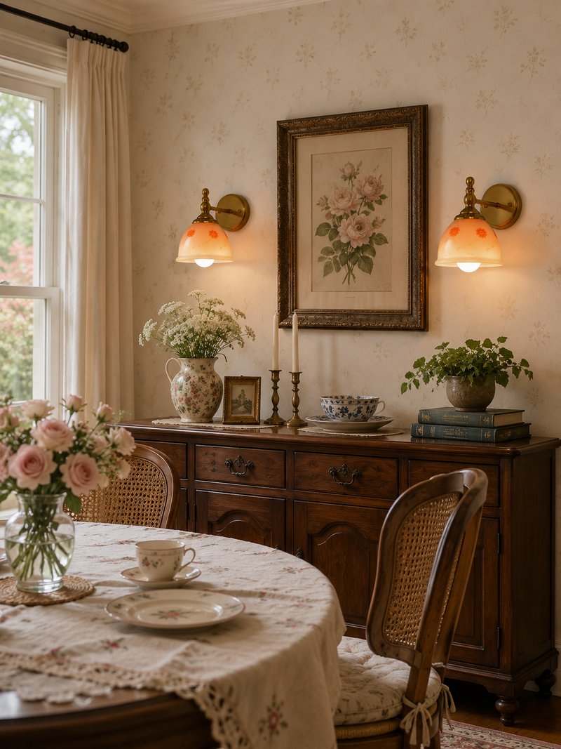 Mishya Floral Wall Lamp