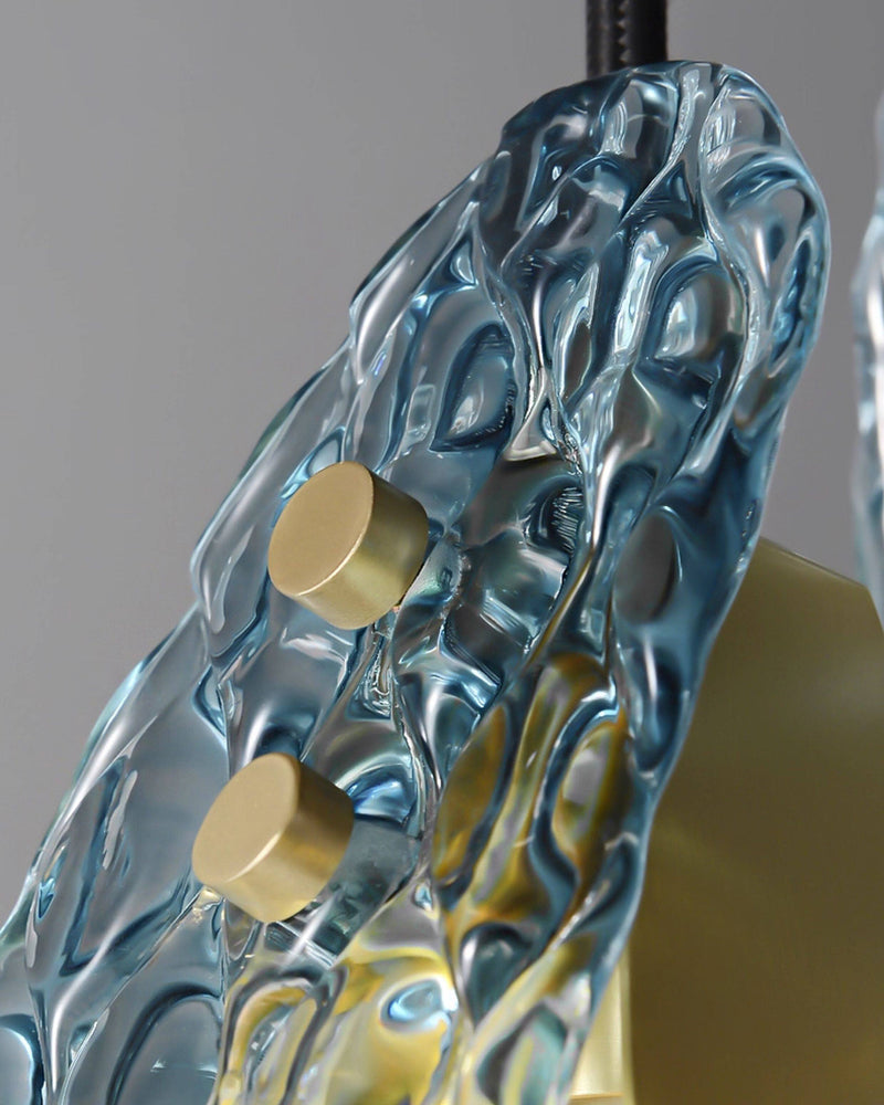 Mocenigo Azure Glass Pendant Lamp
