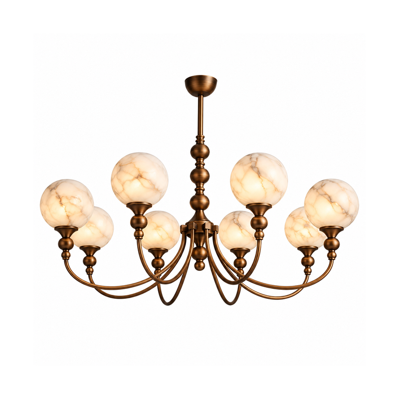 Monique Alabaster Chandelier