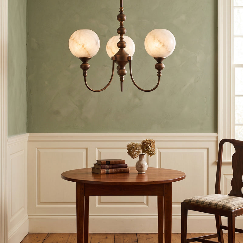Monique Alabaster Chandelier