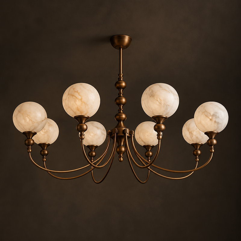 Monique Alabaster Chandelier