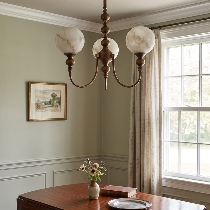 Monique Alabaster Chandelier