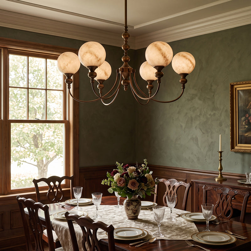 Monique Alabaster Chandelier