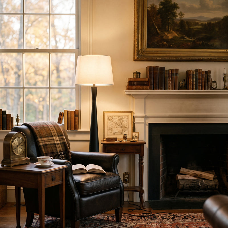 Montenegro Black Floor Lamp