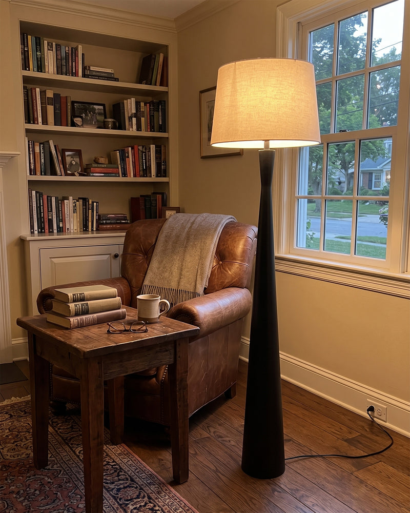 Montenegro Black Floor Lamp