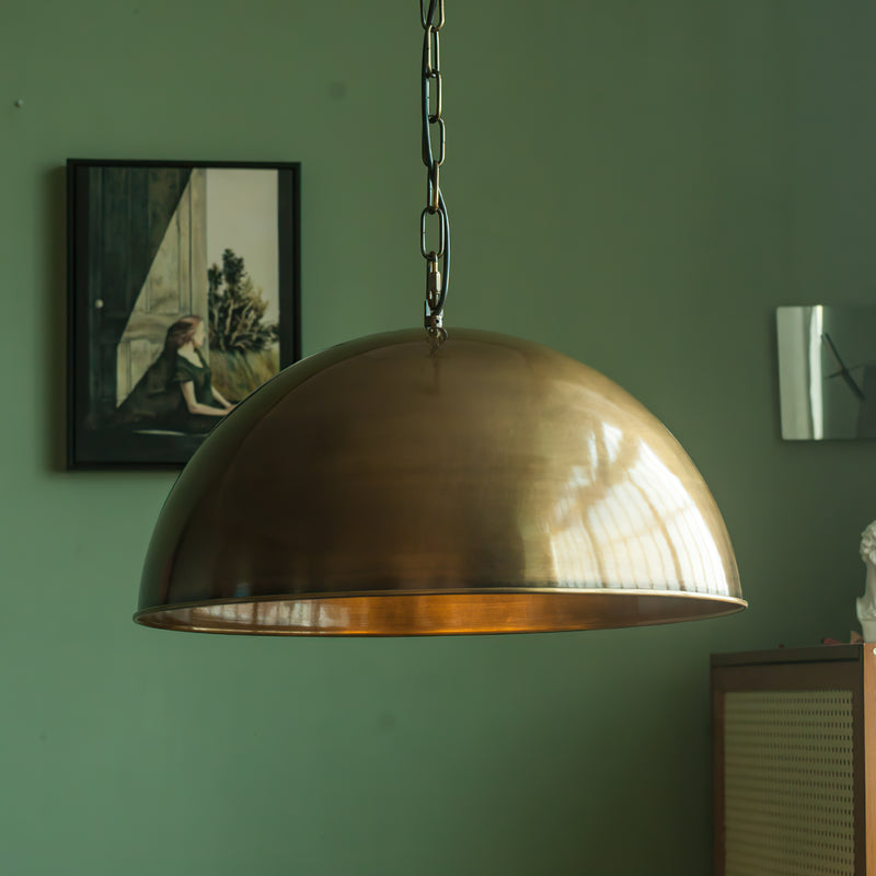 Montgomery Brass Pendant Lamp