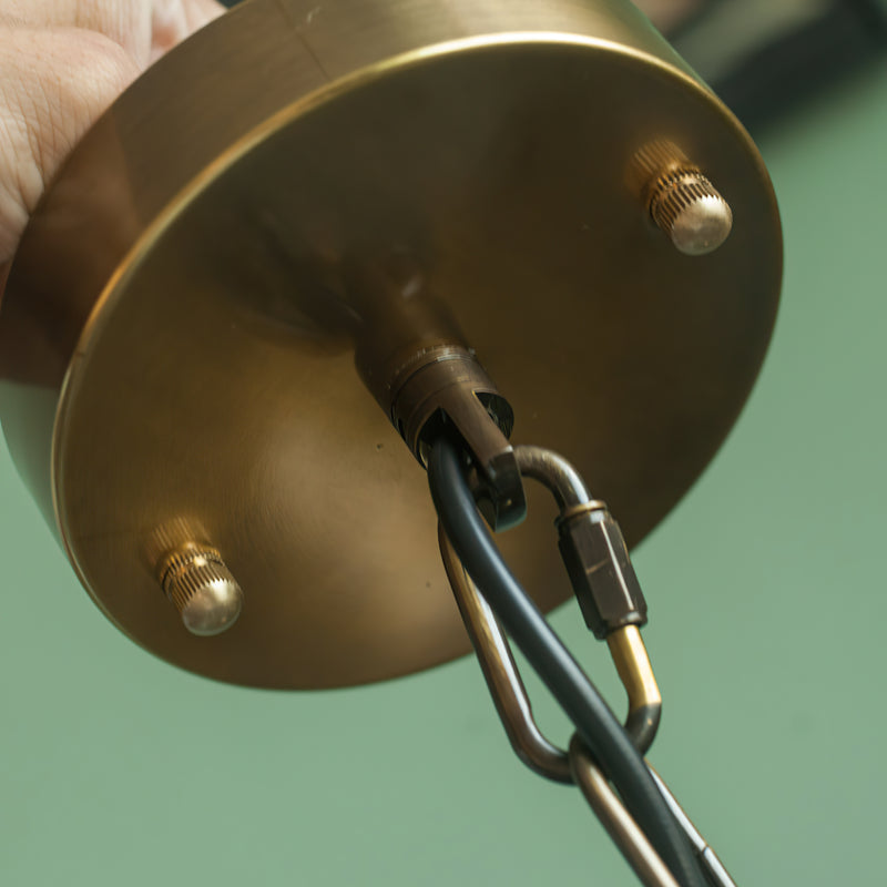 Montgomery Brass Pendant Lamp