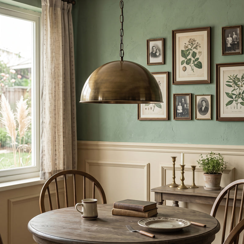 Montgomery Brass Pendant Lamp
