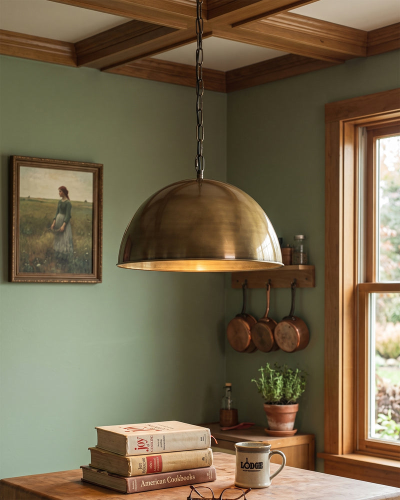Montgomery Brass Pendant Lamp