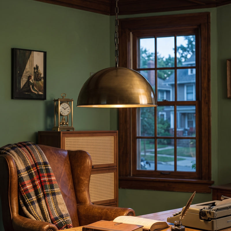 Montgomery Brass Pendant Lamp