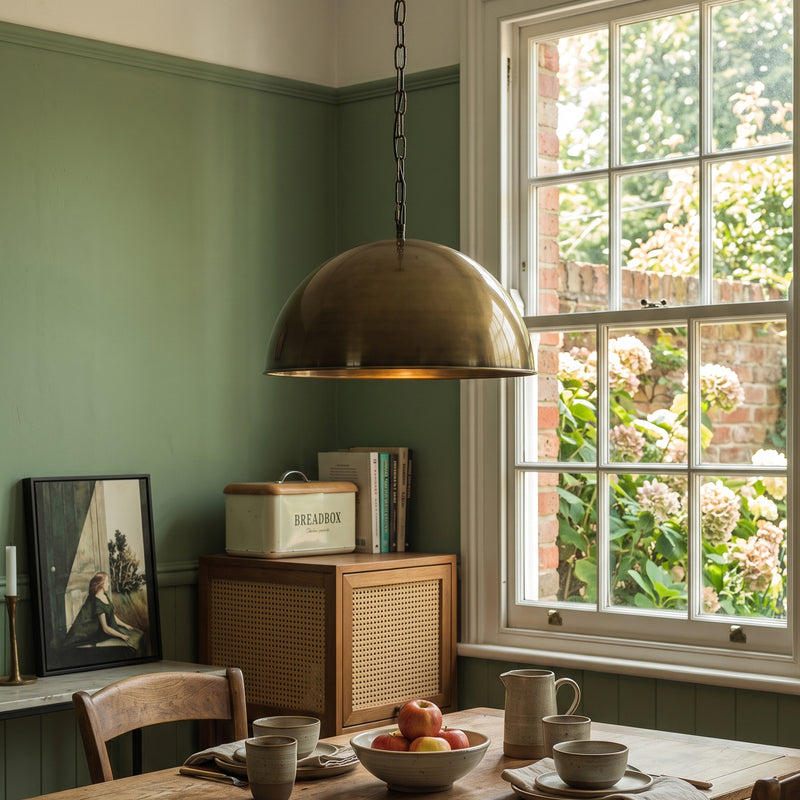 Montgomery Brass Pendant Lamp
