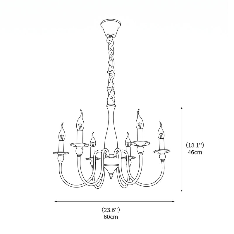 Noir Heritage Chandelier