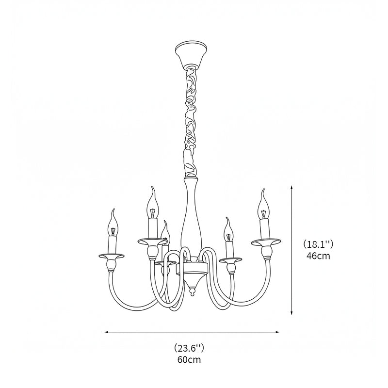 Noir Heritage Chandelier