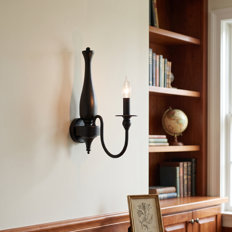 Noir Heritage Wall Sconce