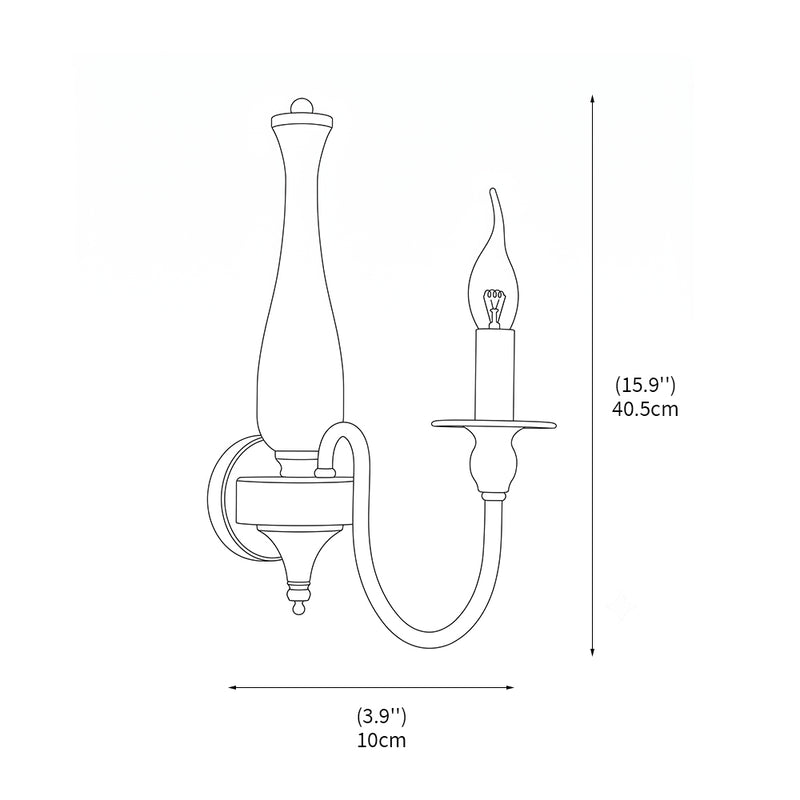 Noir Heritage Wall Sconce