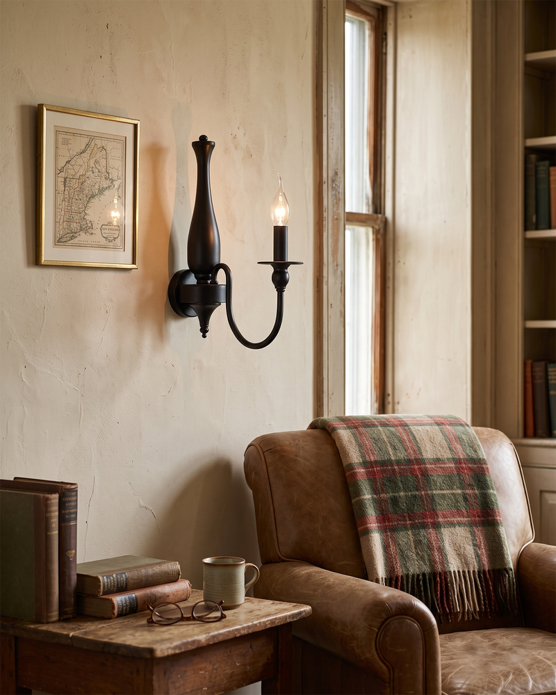 Noir Heritage Wall Sconce