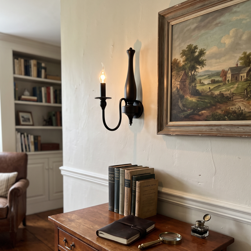 Noir Heritage Wall Sconce