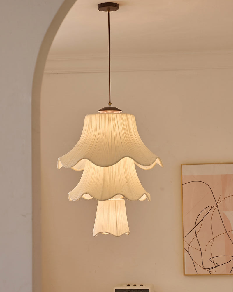 Odette Pleated Pendant Lamp – detail 18