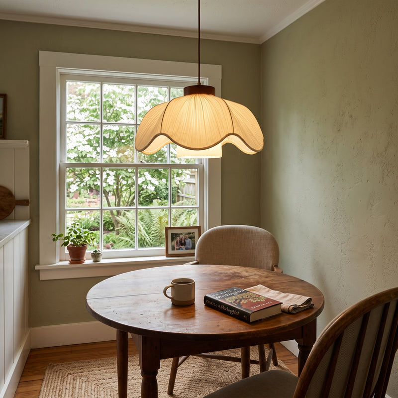 Odette Pleated Pendant Lamp – detail 10