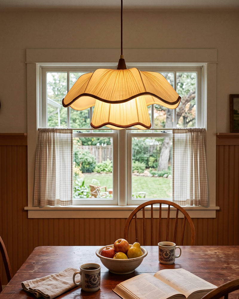 Odette Pleated Pendant Lamp – detail 14