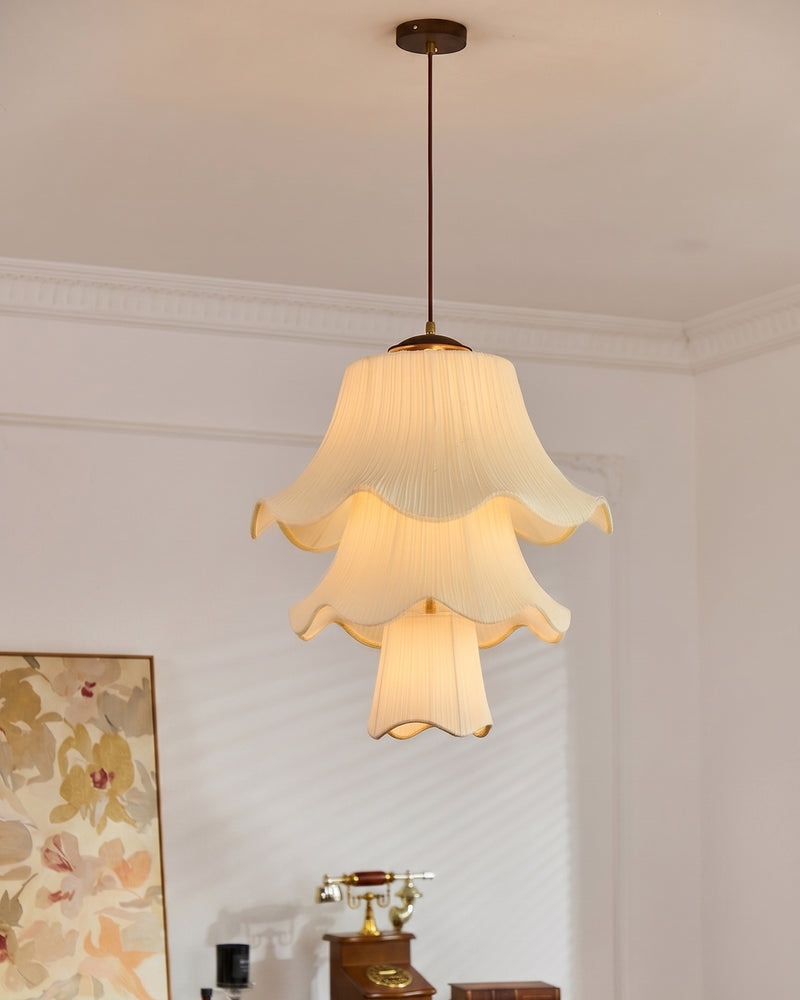 Odette Pleated Pendant Lamp – detail 15