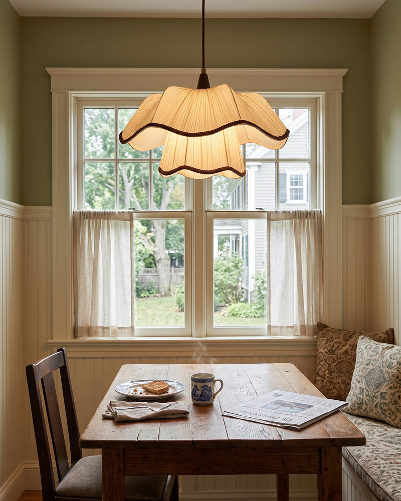 Odette Pleated Pendant Lamp – detail 17