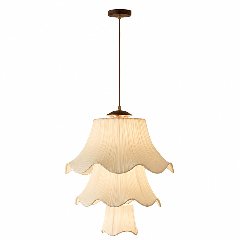 Odette Pleated Pendant Lamp – detail 21