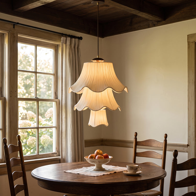 Odette Pleated Pendant Lamp – detail 2