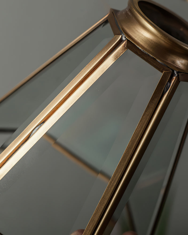 Oliver Framed Glass Sconce