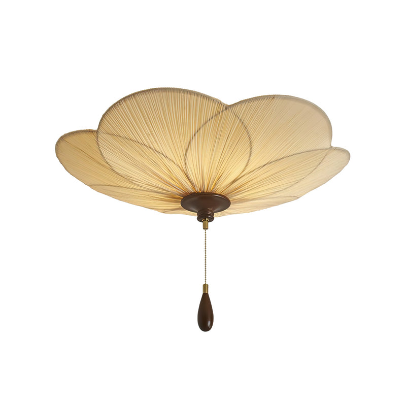 Orlaya Pleated Lotus Ceiling Light