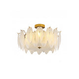 Paloma Glass Semi-Flush Mount Ceiling Light