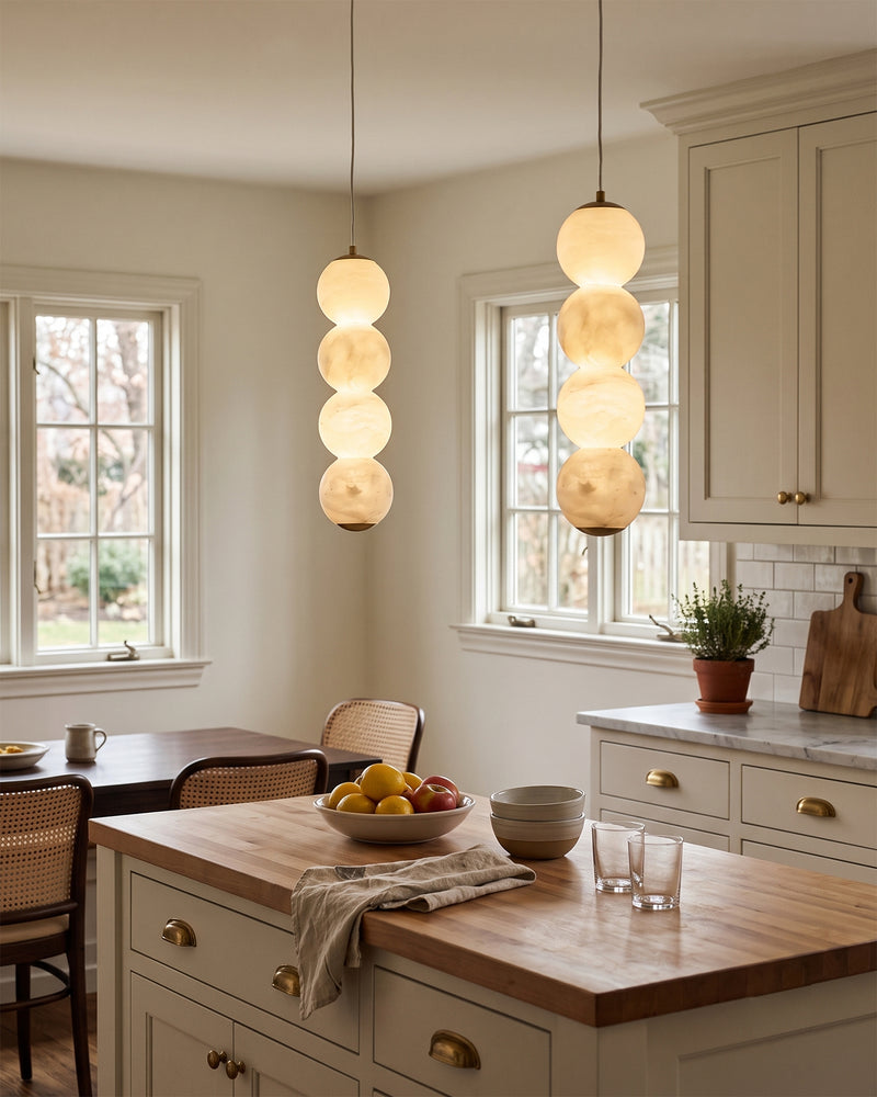 Pearl Alabaster Pendant Lamp
