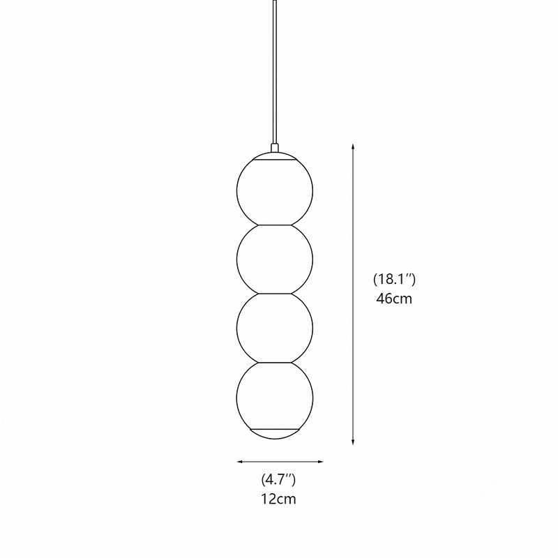 Pearl Alabaster Pendant Lamp
