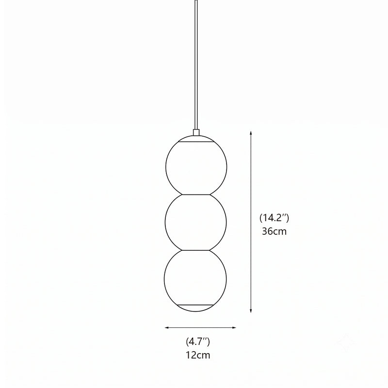 Pearl Alabaster Pendant Lamp