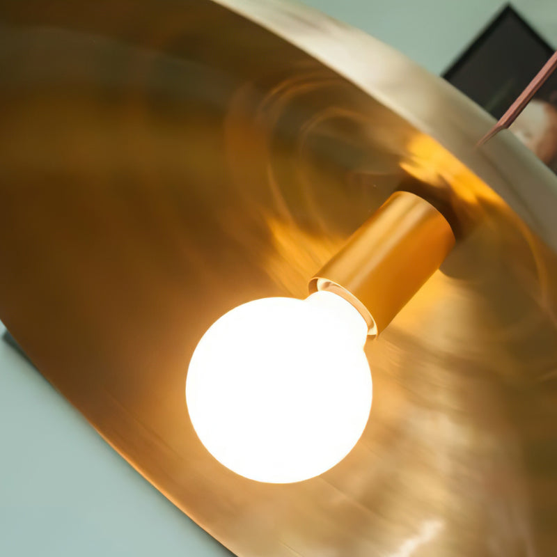 Penelope Brass Dome Pendant Lamp