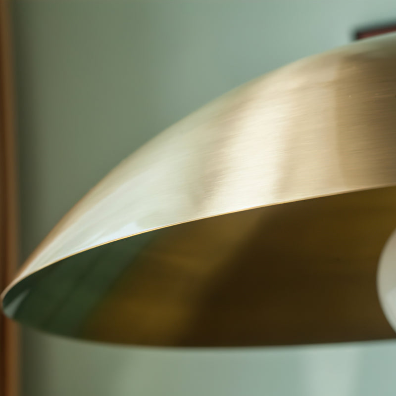 Penelope Brass Dome Pendant Lamp